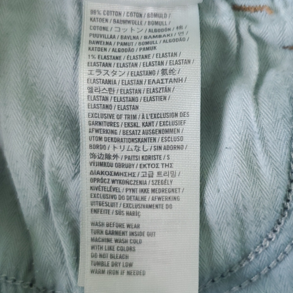 Women's Dark Wash Hollister Jeans - Picture 5 of 5